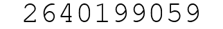 Number 2640199059.