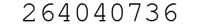 Number 264040736.
