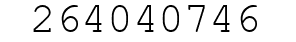 Number 264040746.