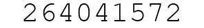 Number 264041572.