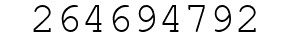 Number 264694792.