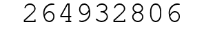 Number 264932806.