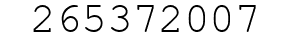 Number 265372007.