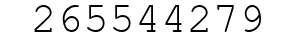 Number 265544279.