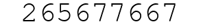 Number 265677667.