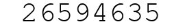 Number 26594635.