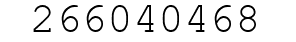 Number 266040468.