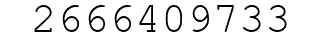 Number 2666409733.