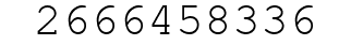 Number 2666458336.