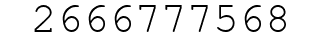 Number 2666777568.