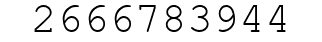 Number 2666783944.