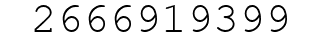 Number 2666919399.