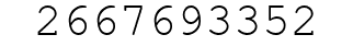Number 2667693352.
