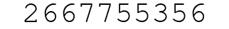 Number 2667755356.
