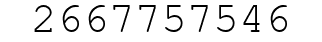 Number 2667757546.