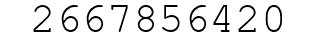 Number 2667856420.
