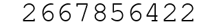 Number 2667856422.