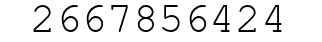 Number 2667856424.