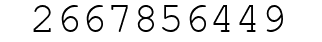 Number 2667856449.