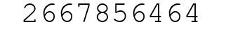 Number 2667856464.