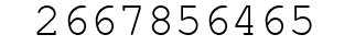 Number 2667856465.