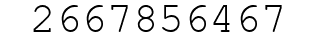 Number 2667856467.