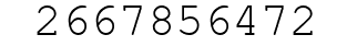 Number 2667856472.