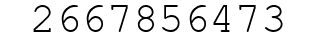 Number 2667856473.