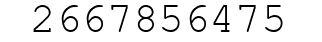 Number 2667856475.