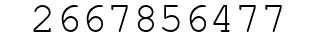 Number 2667856477.