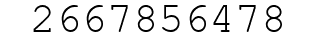 Number 2667856478.