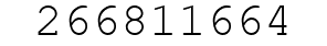 Number 266811664.