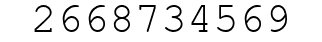 Number 2668734569.
