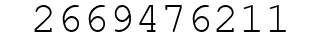 Number 2669476211.