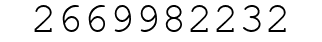 Number 2669982232.