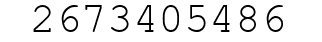 Number 2673405486.