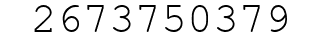 Number 2673750379.
