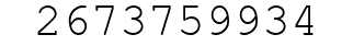 Number 2673759934.