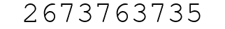 Number 2673763735.