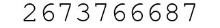 Number 2673766687.