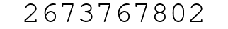 Number 2673767802.