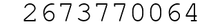 Number 2673770064.