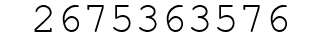 Number 2675363576.