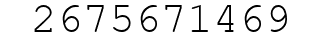 Number 2675671469.