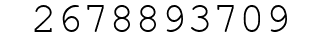Number 2678893709.