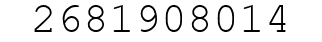 Number 2681908014.