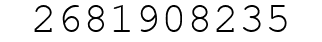 Number 2681908235.