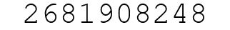 Number 2681908248.