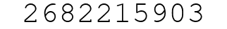 Number 2682215903.