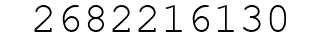 Number 2682216130.